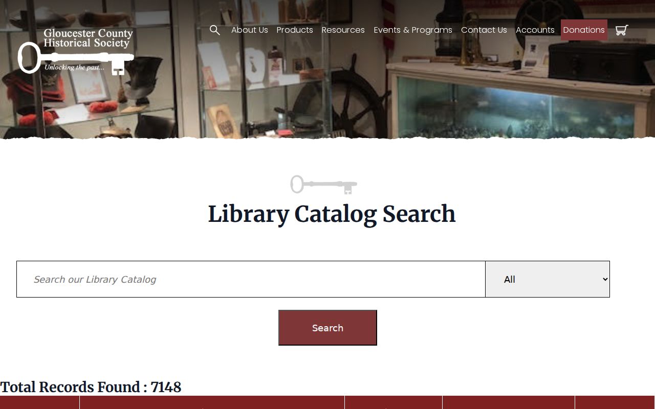 West Deptford city directory search in the Gloucester County Historical Society catalog